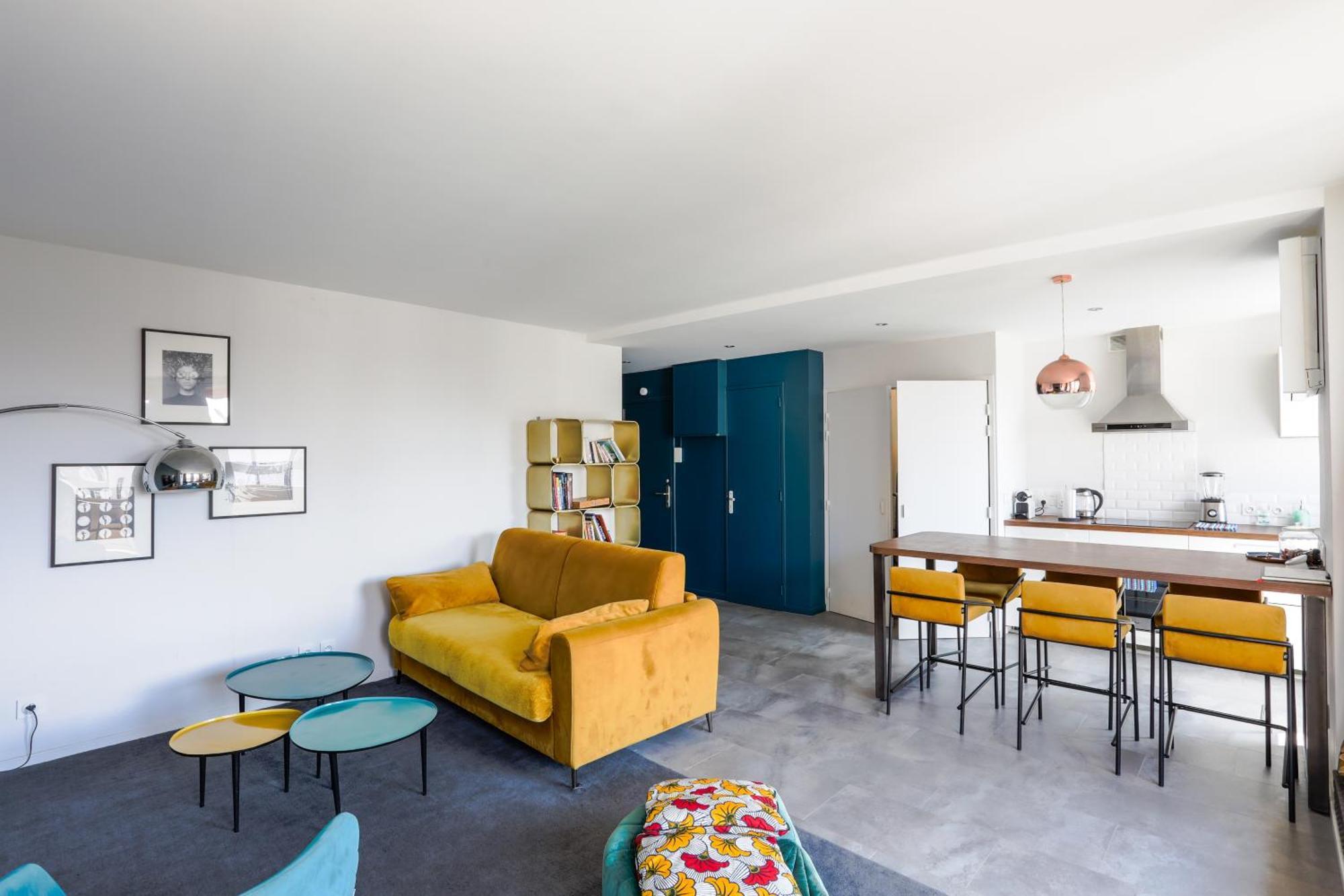 Appartement Lyon Premium - Happy 70's Villeurbanne